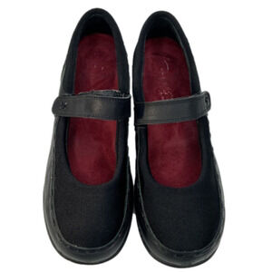 Aetrex Black Slip-on MaryJane Shoes Woman’s Size 7.5M
